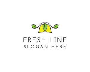 Fresh Lemon Fruit logo design