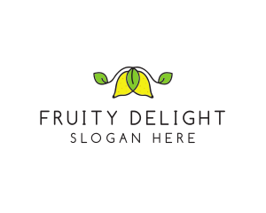 Fresh Lemon Fruit logo design