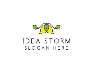 Fresh Lemon Fruit logo design