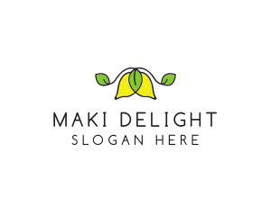 Fresh Lemon Fruit logo design