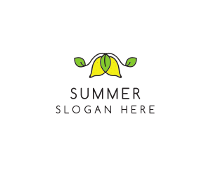 Fresh Lemon Fruit logo design