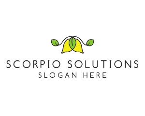 Fresh Lemon Fruit logo design