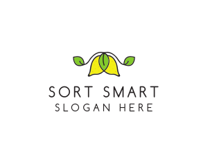 Fresh Lemon Fruit logo design