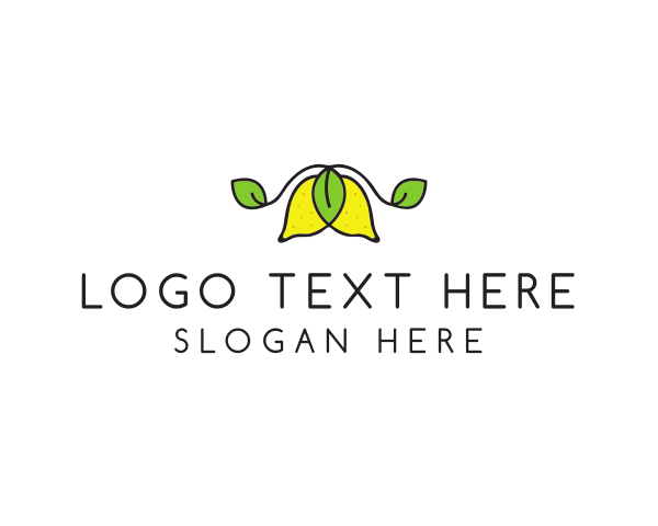 Fresh - Fresh Lemon Fruit logo design