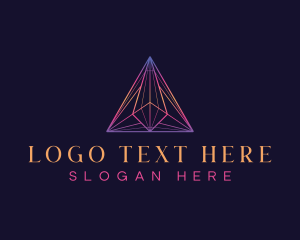 Triangle Pyramid Corporate logo design