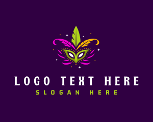 Festivity - Mardi Gras Festival Celebration logo design