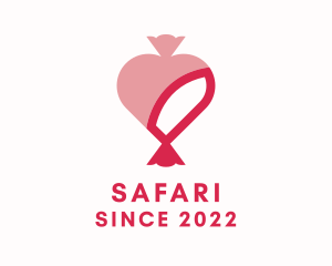 Support - Candy Heart Valentines logo design