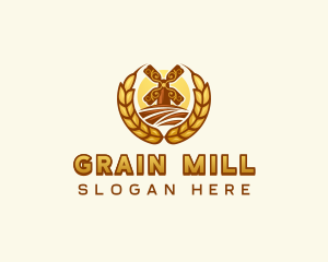 Wheat Mill Agriculture logo design