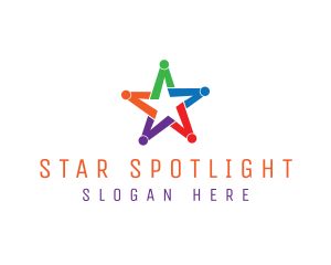 Star Community Club logo design