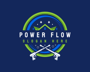 Cleaner Power Washing logo design