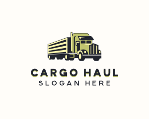 Forwarding Freight Truck logo design