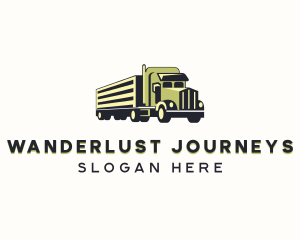 Roadie - Forwarding Freight Truck logo design