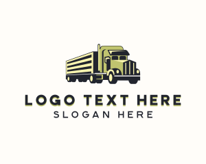 Trucking - Forwarding Freight Truck logo design