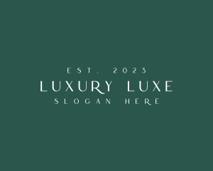 Luxury Minimalist Brand logo design