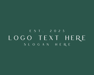 Luxury Minimalist Brand Logo