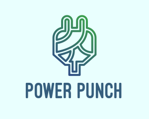 Eco Power Plug  logo design