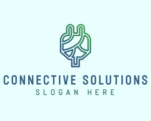 Eco Power Plug  logo design