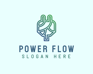 Eco Power Plug  logo design