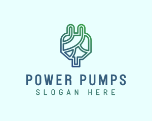 Eco Power Plug  logo design