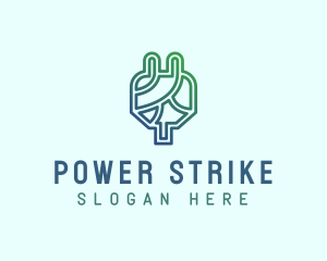 Eco Power Plug  logo design