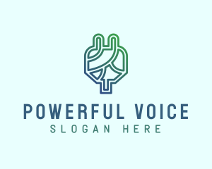 Eco Power Plug  logo design