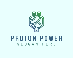 Eco Power Plug  logo design