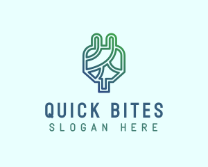 Eco Power Plug  logo design