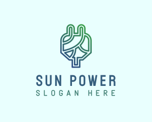 Eco Power Plug  logo design