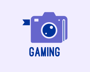Blogger - Photography Camera Book logo design