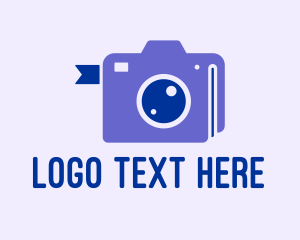 Photography Camera Book  Logo