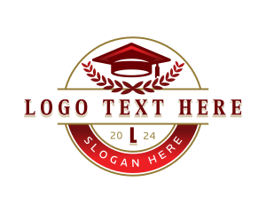 Toga Hat - Learning Academy University logo design