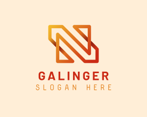 Generic Gradient Letter N Logo