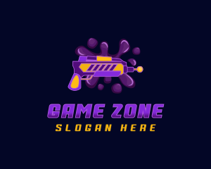 Toy Gun Game logo design