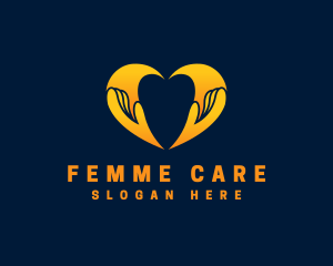 Charity Heart Care logo design