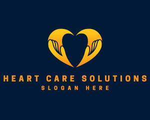 Charity Heart Care logo design