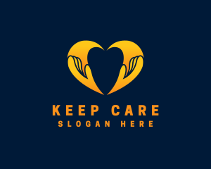 Charity Heart Care logo design