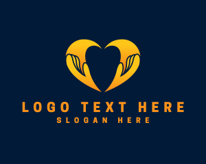 Love - Charity Heart Care logo design