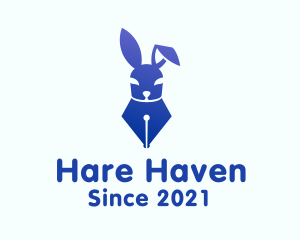 Hare - Hare Pen Nib logo design