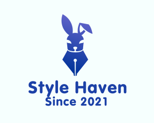 Press - Hare Pen Nib logo design