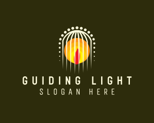 Decorative Outdoor Lamp  logo design