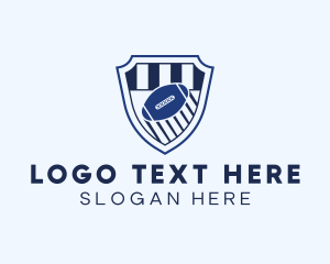 Sports - Football Sports Shield logo design