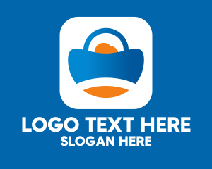 Application - Application Shopping Bag logo design