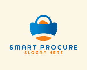 Procurement - Application Shopping Bag logo design