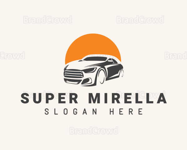 Automobile Car Racing Logo