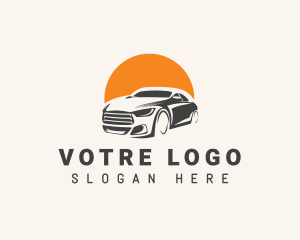 Automobile Car Racing Logo