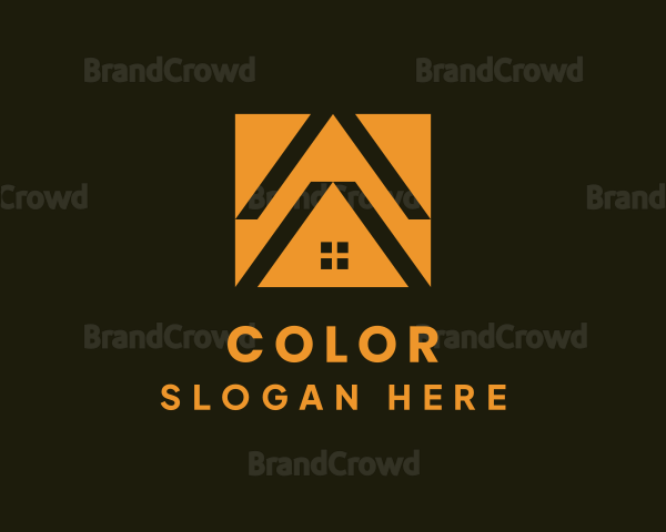 Orange House Roof Logo