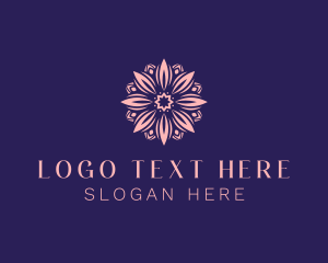 Fashion - Flower Petal Pattern logo design