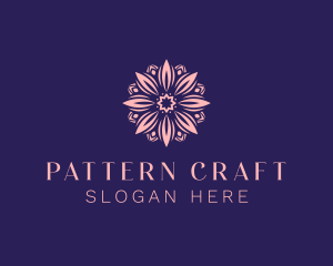 Flower Petal Pattern logo design