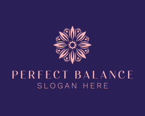 Symmetry - Flower Petal Pattern logo design