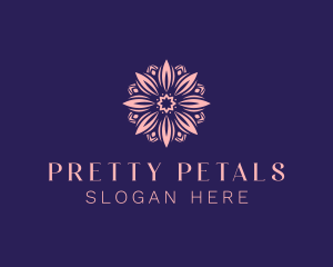 Flower Petal Pattern logo design